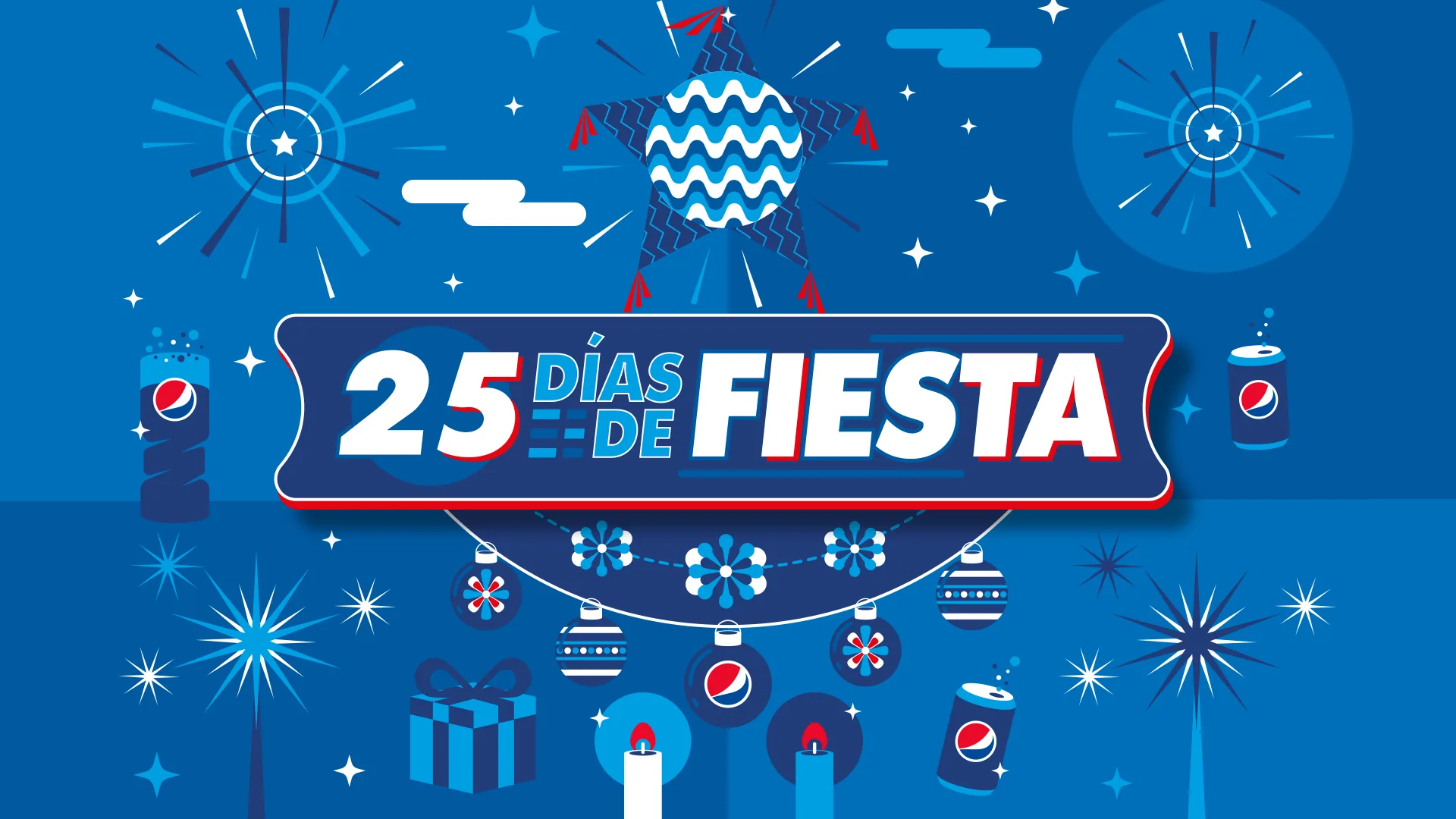 Pepsi “25 días de fiesta”: creatividad, velocidad y diferenciación en temporada navideña