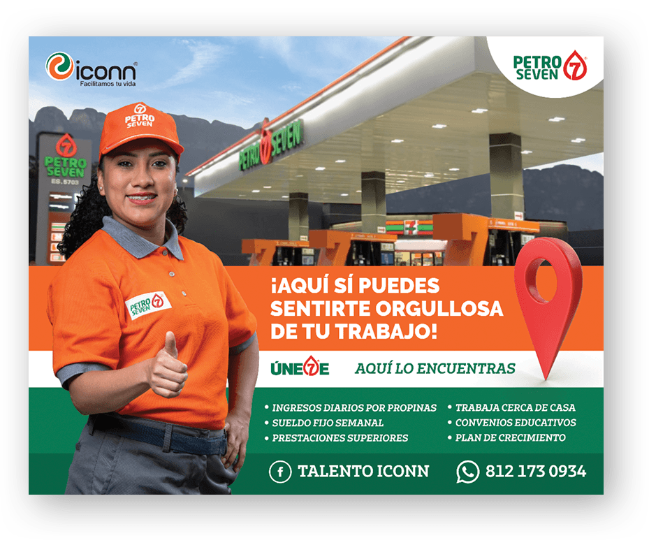 Anuncio de reclutamiento Petro Seven: Aquí sí puedes sentirte orgullosa de tu trabajo