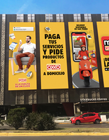 Proyectos de publicidad Oxxo adfactory