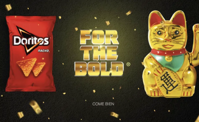 Creatividad que se saborea: Doritos y su “Gato de la fortuna”