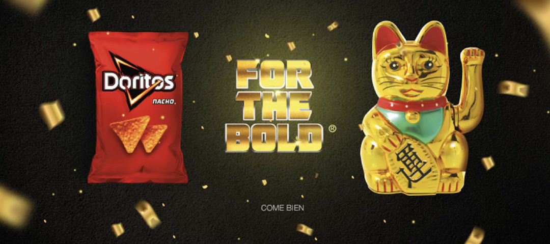 Creatividad que se saborea: Doritos y su “Gato de la fortuna”