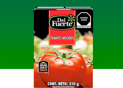 Del fuerte tomates molidos