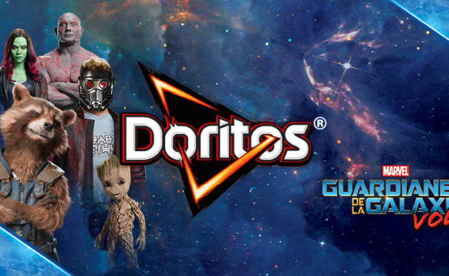 Portafolio Edición de Doritos-Guardianes de la Galaxia Vol. II: Un empaque galáctico