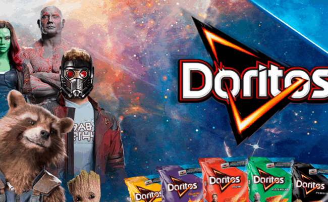 Portafolio Edición de Doritos-Guardianes de la Galaxia Vol. II: Un empaque galáctico