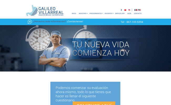 Portafolio Desarrollo Web Dr Galileo