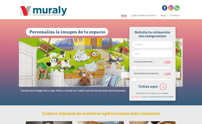 Portafolio Desarrollo Web Muraly