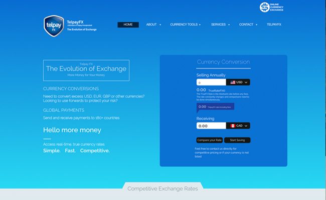 Portafolio Desarrollo Web TelpayFX